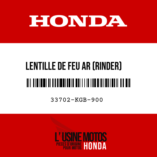 image de 33702-KGB-900 LENTILLE DE FEU AR (RINDER)