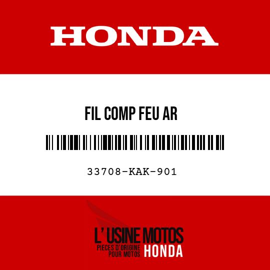 image de 33708-KAK-901 FIL COMP FEU AR