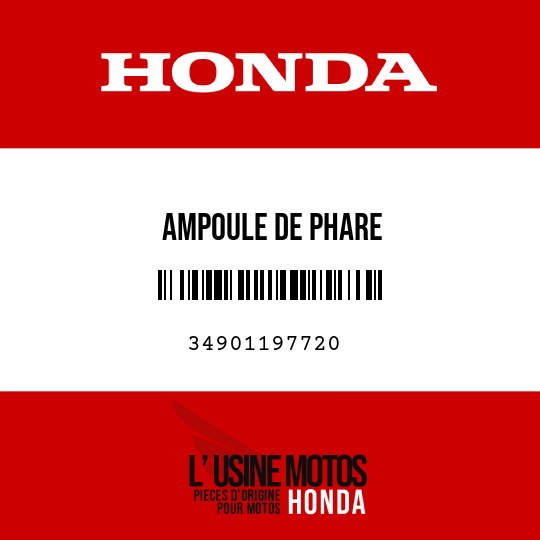 image de 34901197720 AMPOULE DE PHARE