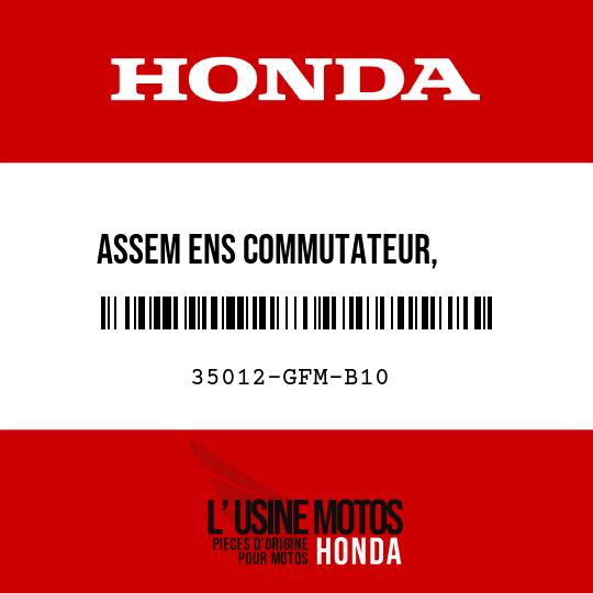 image de 35012-GFM-B10 ASSEM ENS COMMUTATEUR,      COMBINAISON ET VERROU