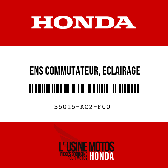 image de 35015-KC2-F00 ENS COMMUTATEUR, ECLAIRAGE ETDEMARREUR ANNULATION