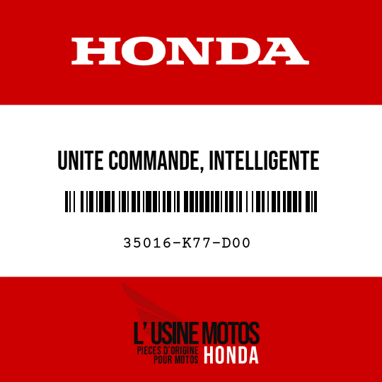 image de 35016-K77-D00 UNITE COMMANDE, INTELLIGENTE