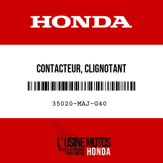 image de 35020-MAJ-G40 CONTACTEUR, CLIGNOTANT