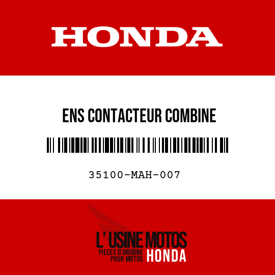 image de 35100-MAH-007 ENS CONTACTEUR COMBINE