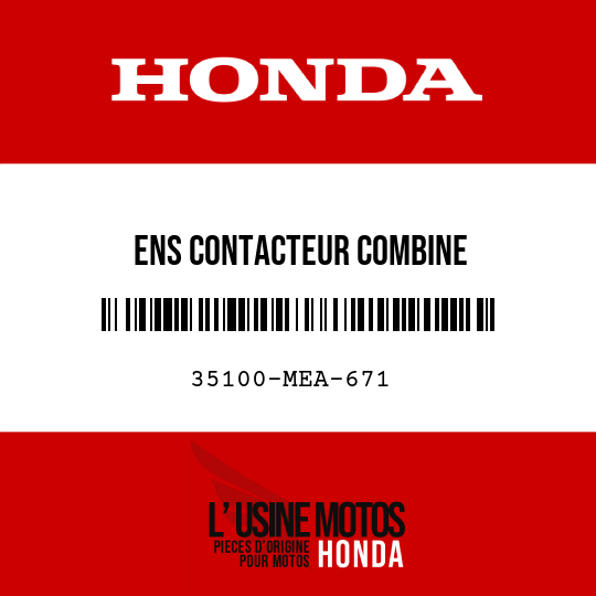 image de 35100-MEA-671 ENS CONTACTEUR COMBINE