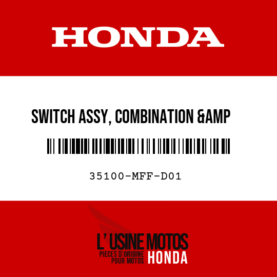 image de 35100-MFF-D01 SWITCH ASSY, COMBINATION &amp   LOCK