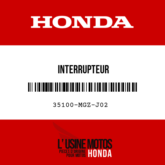 image de 35100-MGZ-J02 INTERRUPTEUR