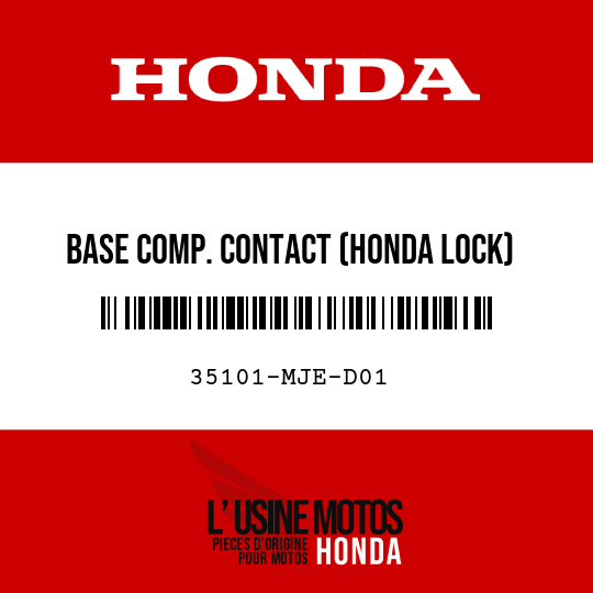 image de 35101-MJE-D01 BASE COMP. CONTACT (HONDA LOCK)