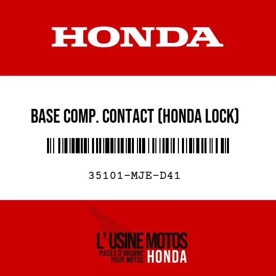 image de 35101-MJE-D41 BASE COMP. CONTACT (HONDA LOCK)