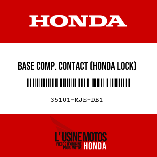image de 35101-MJE-DB1 BASE COMP. CONTACT (HONDA LOCK)