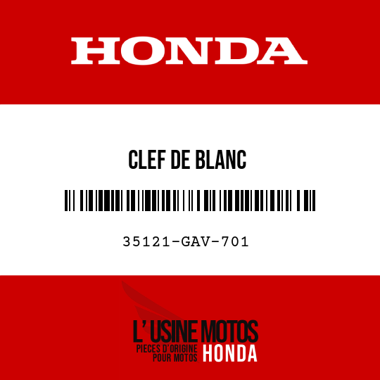 image de 35121-GAV-701 CLEF DE BLANC