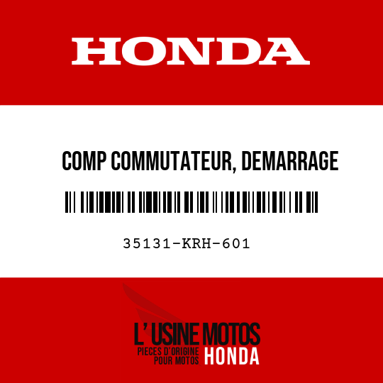 image de 35131-KRH-601 COMP COMMUTATEUR, DEMARRAGE
