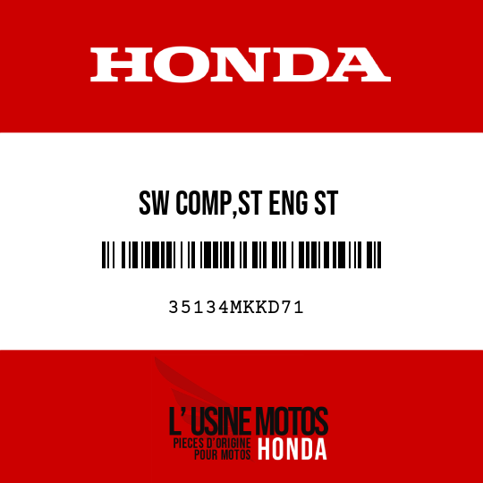 image de 35134MKKD71 SW COMP,ST ENG ST