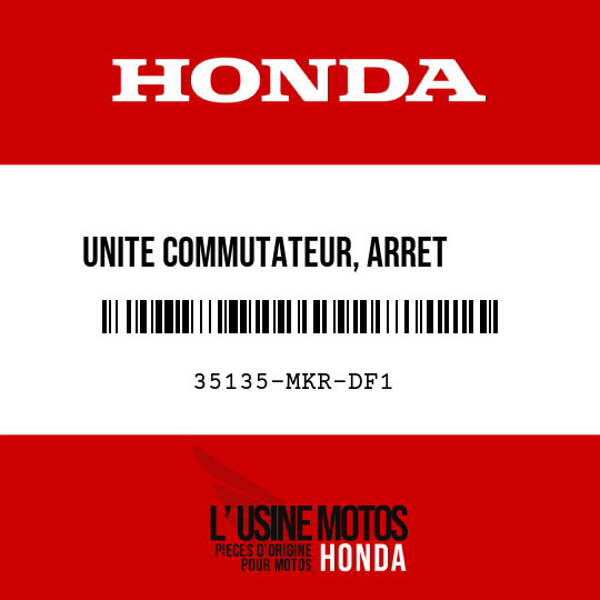 image de 35135-MKR-DF1 UNITE COMMUTATEUR, ARRET      MOTEUR ET DEMARREUR