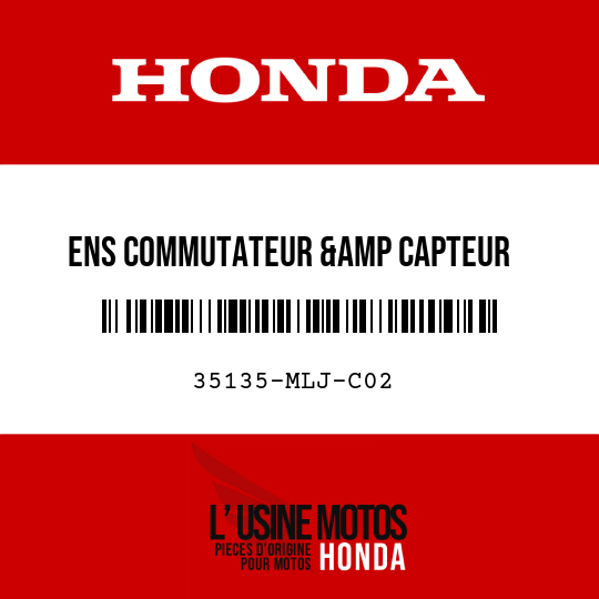image de 35135-MLJ-C02 ENS COMMUTATEUR &amp CAPTEUR    PRESSION ATMOSPHERIQUE