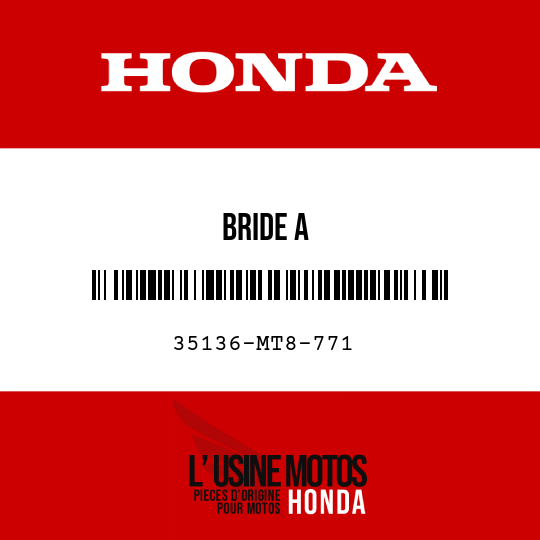 image de 35136-MT8-771 BRIDE A