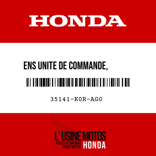 image de 35141-K0R-AG0 ENS UNITE DE COMMANDE,       INTELLIGENT
