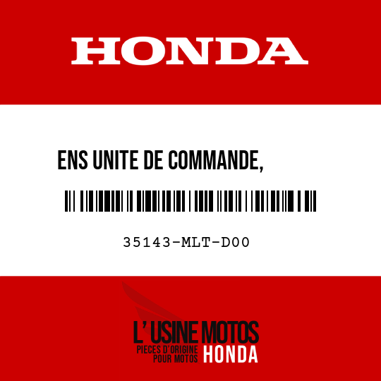 image de 35143-MLT-D00 ENS UNITE DE COMMANDE,       INTELLIGENT