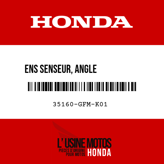 image de 35160-GFM-K01 ENS SENSEUR, ANGLE           D'INCLINAISON