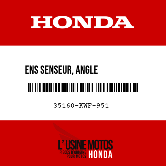 image de 35160-KWF-951 ENS SENSEUR, ANGLE           D'INCLINAISON
