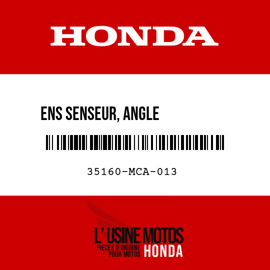 image de 35160-MCA-013 ENS SENSEUR, ANGLE           D'INCLINAISON