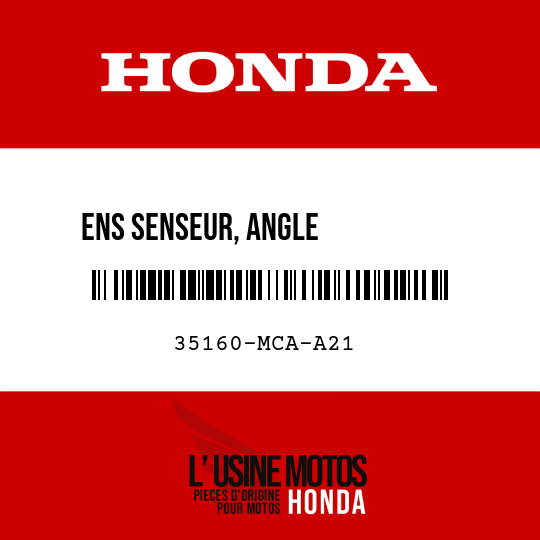 image de 35160-MCA-A21 ENS SENSEUR, ANGLE           D'INCLINAISON