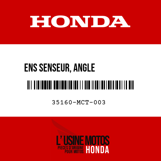 image de 35160-MCT-003 ENS SENSEUR, ANGLE           D'INCLINAISON