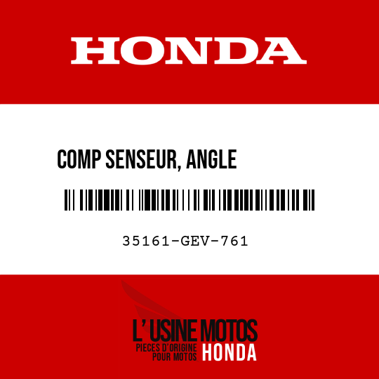 image de 35161-GEV-761 COMP SENSEUR, ANGLE          D'INCLINAISON
