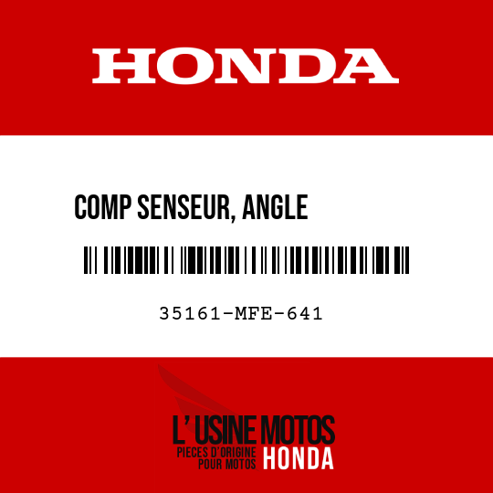image de 35161-MFE-641 COMP SENSEUR, ANGLE          D'INCLINAISON