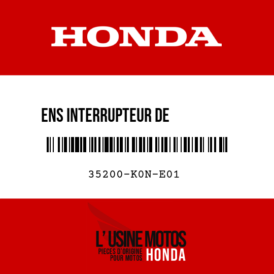 image de 35200-K0N-E01 ENS INTERRUPTEUR DE          CLIGNOTANT (MINDA)