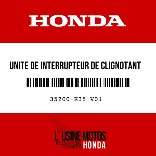 image de 35200-K35-V01 UNITE DE INTERRUPTEUR DE CLIGNOTANT