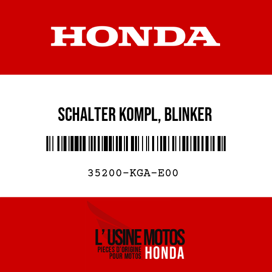 image de 35200-KGA-E00 SCHALTER KOMPL, BLINKER