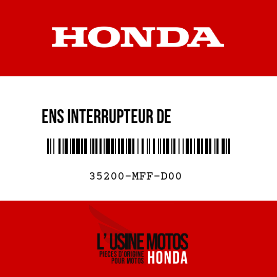 image de 35200-MFF-D00 ENS INTERRUPTEUR DE          CLIGNOTANT