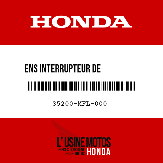 image de 35200-MFL-000 ENS INTERRUPTEUR DE          CLIGNOTANT