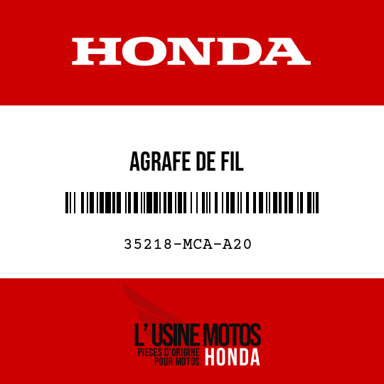 image de 35218-MCA-A20 AGRAFE DE FIL
