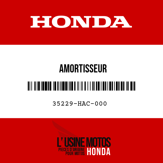 image de 35229-HAC-000 AMORTISSEUR