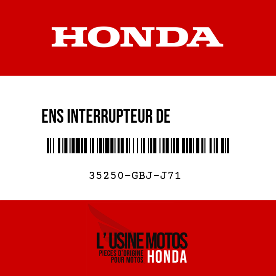 image de 35250-GBJ-J71 ENS INTERRUPTEUR DE          THERMOSTAT