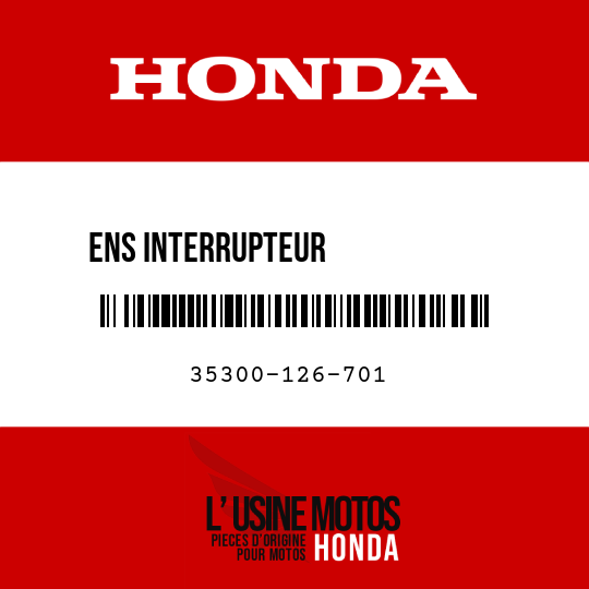 image de 35300-126-701 ENS INTERRUPTEUR             D'AVERTISSEUR ET CLIGNOTANT