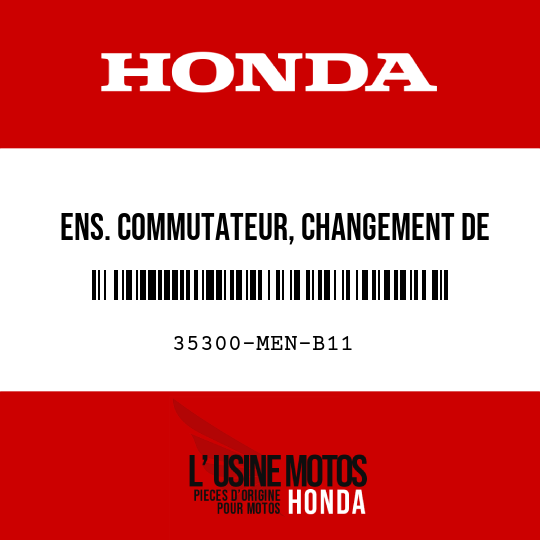 image de 35300-MEN-B11 ENS. COMMUTATEUR, CHANGEMENT DE MODE ET INDICATEUR