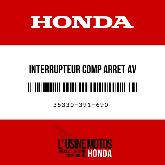 image de 35330-391-690 INTERRUPTEUR COMP ARRET AV