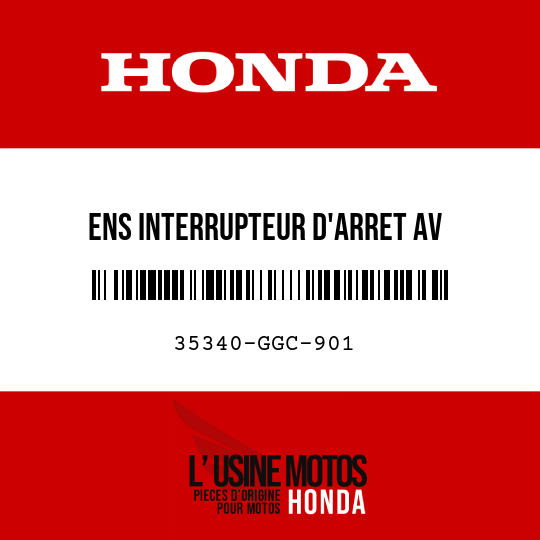 image de 35340-GGC-901 ENS INTERRUPTEUR D'ARRET AV