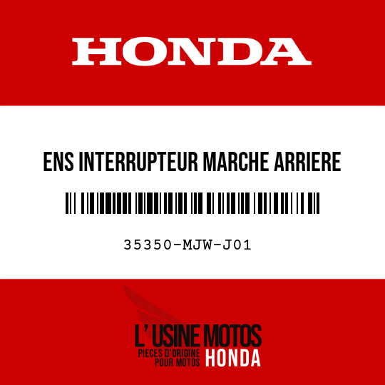 image de 35350-MJW-J01 ENS INTERRUPTEUR MARCHE ARRIERE