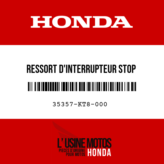 image de 35357-KT8-000 RESSORT D'INTERRUPTEUR STOP