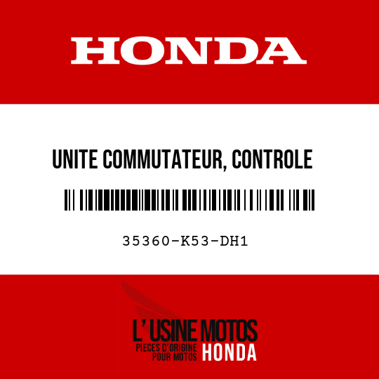 image de 35360-K53-DH1 UNITE COMMUTATEUR, CONTROLE   COUPLE