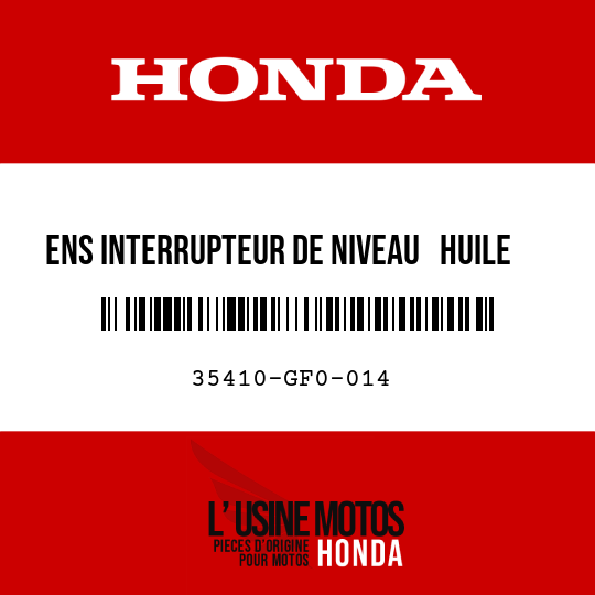 image de 35410-GF0-014 ENS INTERRUPTEUR DE NIVEAU   HUILE (MITSUBA)