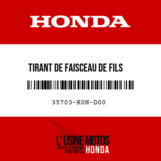 image de 35703-K0N-D00 TIRANT DE FAISCEAU DE FILS