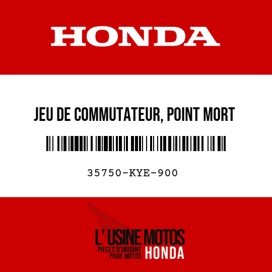 image de 35750-KYE-900 JEU DE COMMUTATEUR, POINT MORT (TOYO DENSO)