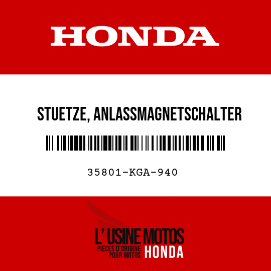 image de 35801-KGA-940 STUETZE, ANLASSMAGNETSCHALTER