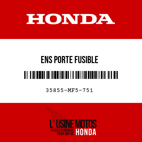 image de 35855-MF5-751 ENS PORTE FUSIBLE