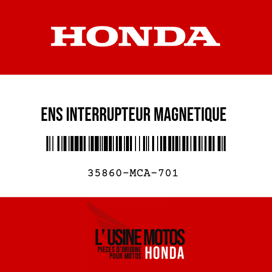 image de 35860-MCA-701 ENS INTERRUPTEUR MAGNETIQUE  DEMARREUR (A)